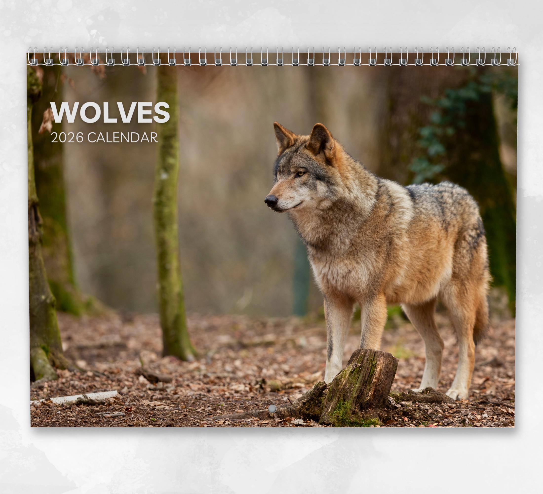 Wolf Howling At The Moon' Sticker - View #4