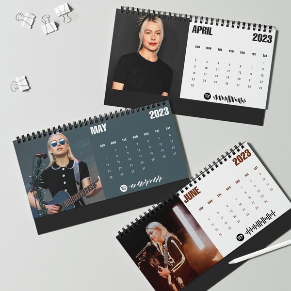 Celebrity Calendar Etsy UK