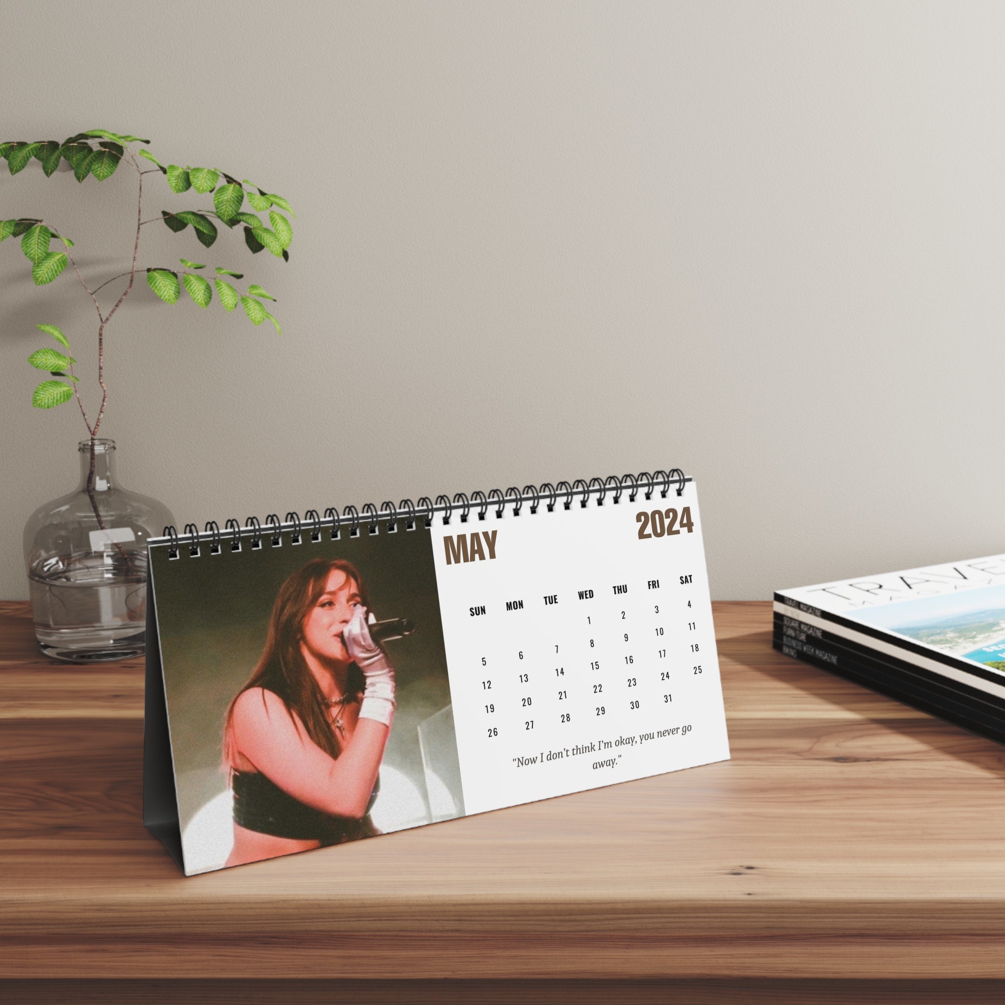 2024 Tate McRae Calendar Tate McRae Merch sold by Blank Dorice SKU