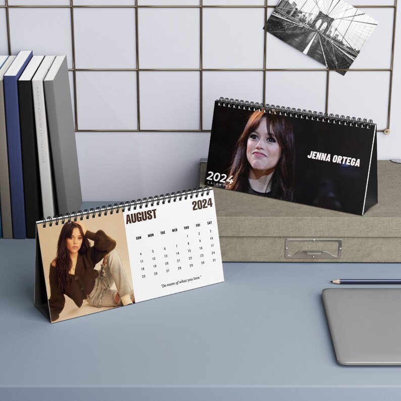 2025 Jenna Ortega Calendar Celebrity Calendar Christmas Gift 2025 Desk