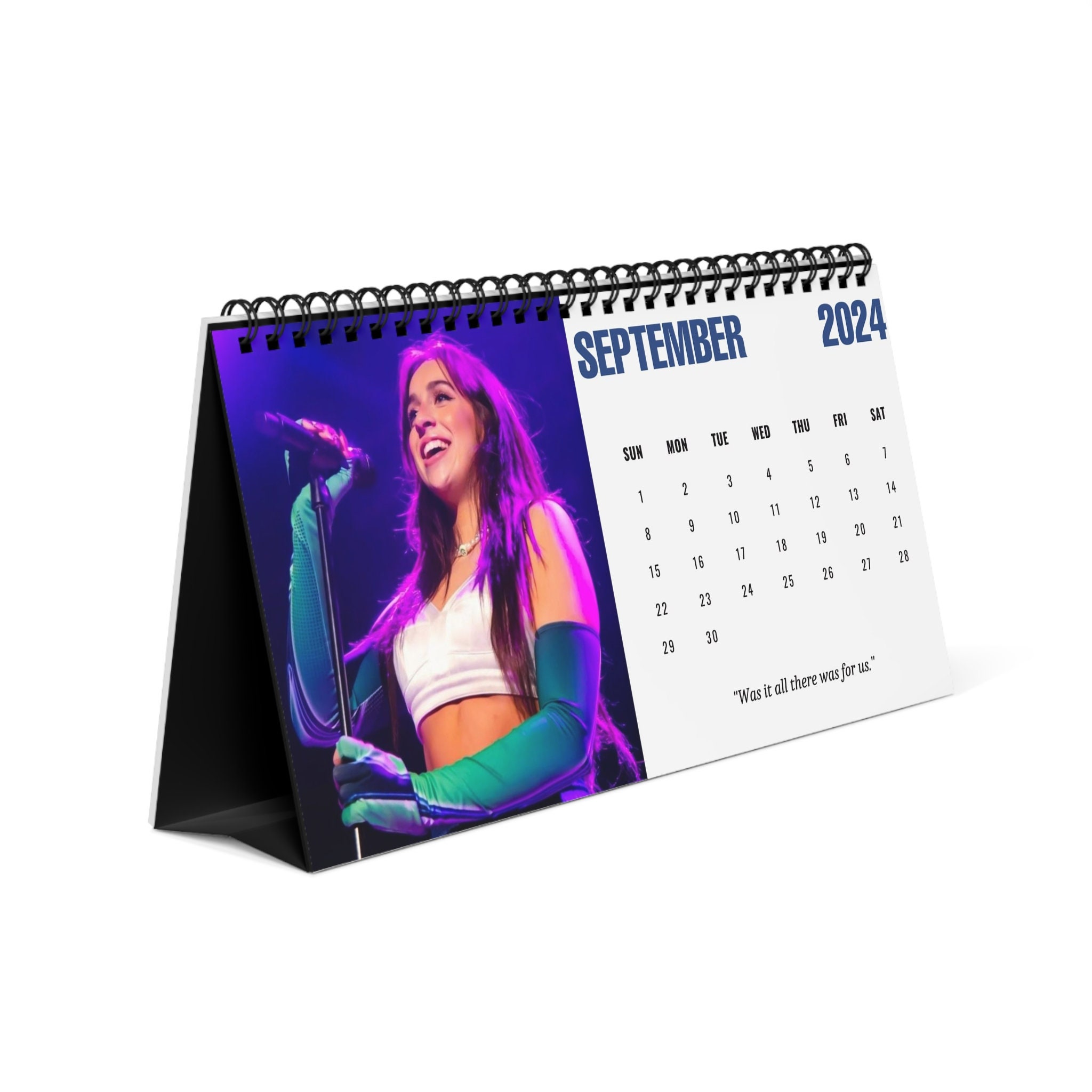 2025 Tate McRae Calendar Tate McRae Merch sold by Blank Dorice SKU