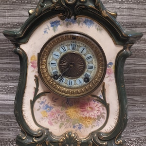 LaLille antique mantel clock