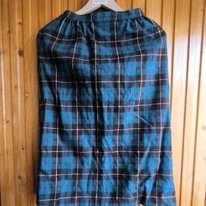 Vintage Pendleton Virgin Wool Skirt Sz 6
