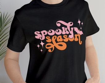Spooky Season Shirt | Halloween t-shirt | Cute & Spooky shirt | Halloween | Spooky Season | Preppy Halloween | Mom Halloween | Hocus Pocus