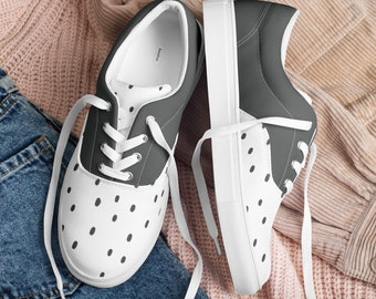 Boho Women's Shoes Lace Up Canvas Shoes Tending Shoes for Women Everyday Shoes Back To School Shoes Trendy Shoes for Women Cute Slipons Shoe