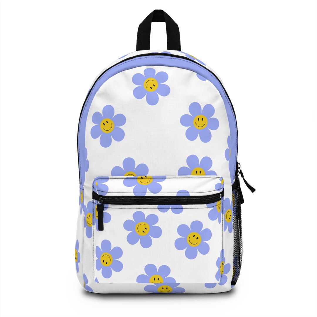 Smiley Flower Backpack, Trending Backpacks, Back to School