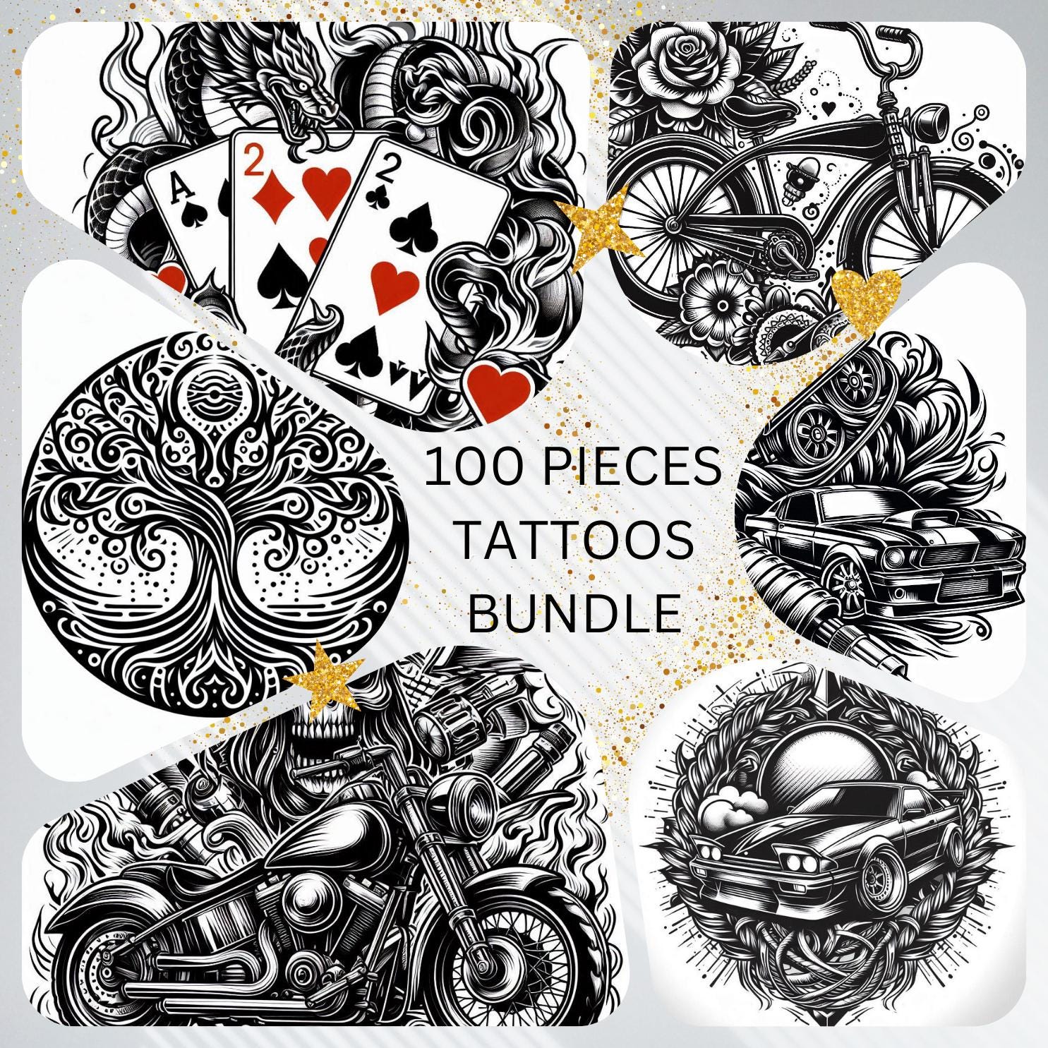 New School Tattoos: Creativity \u0026 Humor on Steroids - TattoosWizard, image size:1485x1485