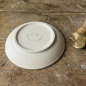 Custom Pottery Stamp, Clay Stamp, Ceramic Stamp, Cookie Stamp, Baking Stamp, Mother's Day Gift, Anniversary Gift, Gift For Mom, Her