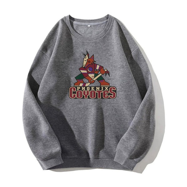 90s Phoenix Coyotes Sweatshirt, Unisex Heavy Blend Crewneck Sweatshirt, Lee Sport NHL Hockey Sweater, Hockey Shirt