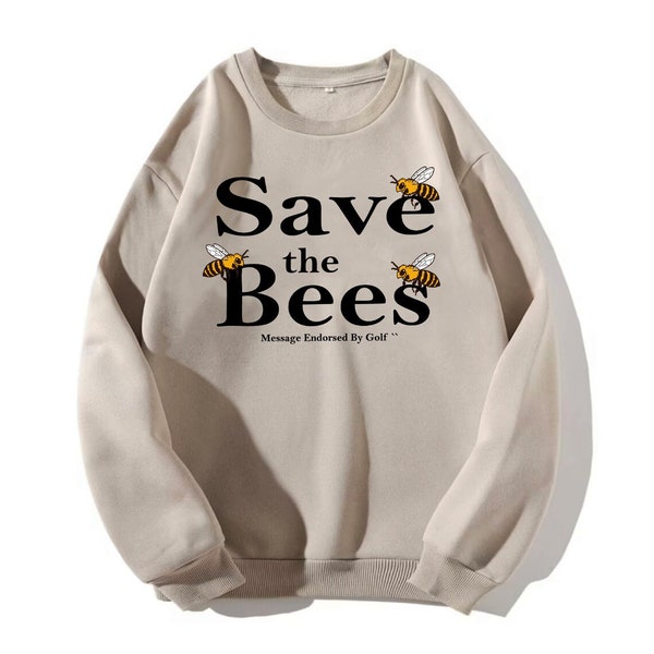 Tyler de maker sweathirt, Save The Bees Sweatshirt, Save the Bees Hoodie, Sweatshirt Bee Lover, Golf Wang Sweatshirt