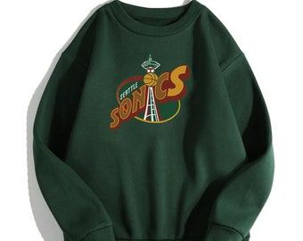 Supersonics 1994 Vintage Sweatshirt, SuperSonics Team Club Sweat Supersonics Logo Shirt, Sports Fans Gift Sports Merch