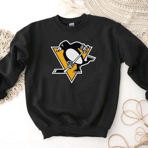 Pittsburgh Penguins Sweatshirt Retro Penguins Sweater 90's Style NHL Crewneck Sweatshirt, Pittsburgh Penguins Tie Dye Sweatshirt,