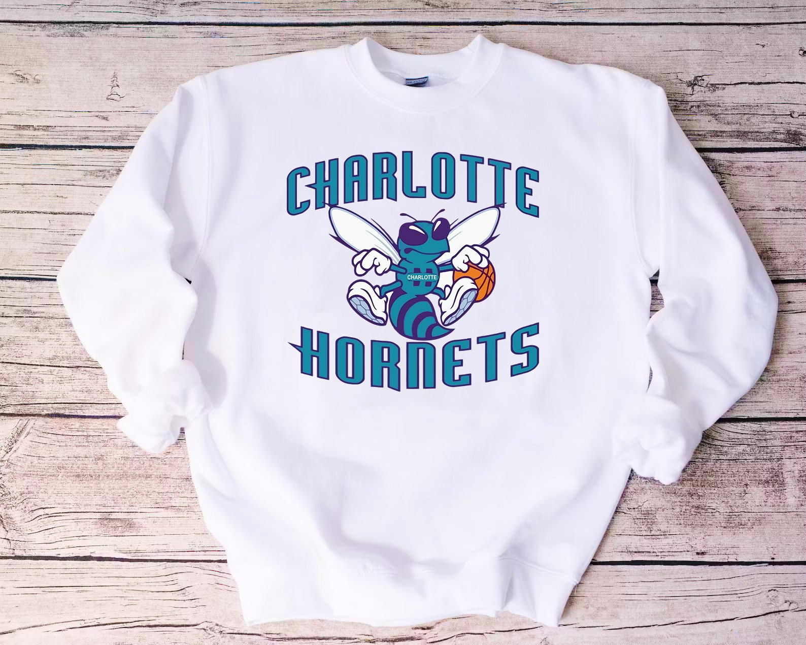 90's STARTER x CHARLOTTE HORNETS Size No Tag(Approx.L) Vintage NBA Hoo –  FISHTALE VINTAGE