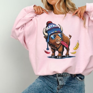 Buffalo Football unisex heavy blend crewneck sweatshirt, Buffalo Crewneck, Bill trendy Sweatshirt, Buffalo New York, Buffalo Fan Gift