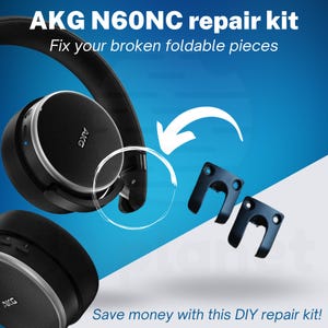 AKG N60NC Hinge Repair kit Fix Your Slider Broken Pieces Slider Cover Replacement Repair Kit Headset Repair Parts Left and Right