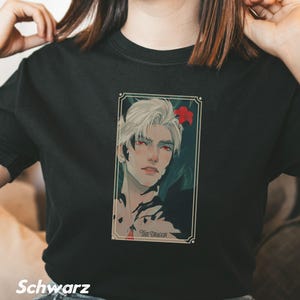 Sylus Love and Deepspace T-Shirt Unisex,Vintage Lads Sylus The Dragon Myth Tarot Card,Sylus Original Art T-Shirt MC Lads Fans