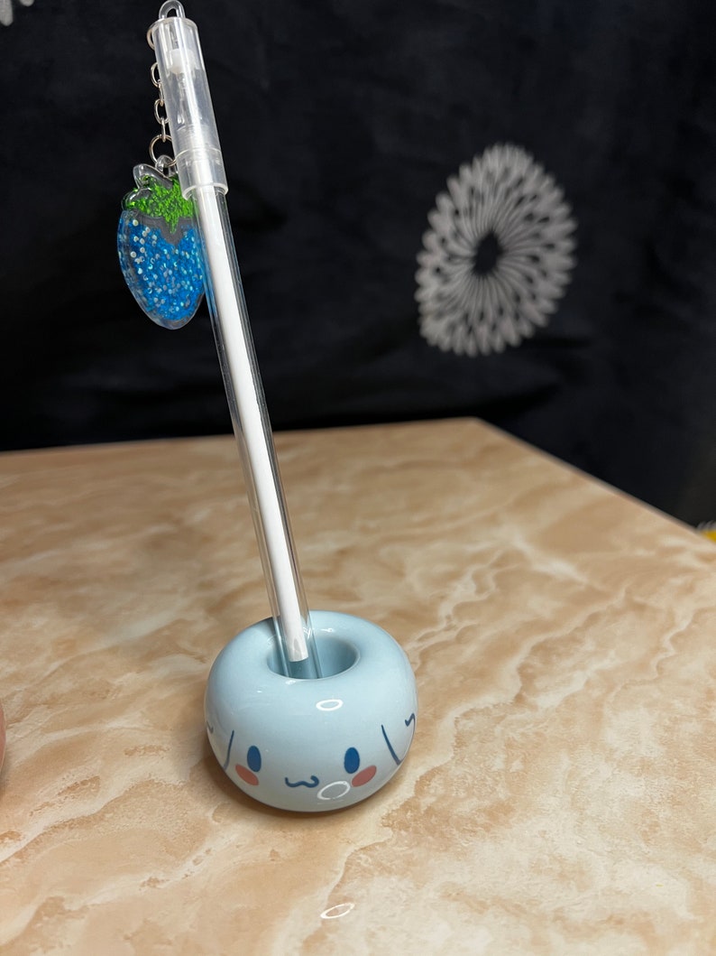 Sanrio Kawaii. Cutest Single Pen Holder. Pen Stand Pompom Etsy UK