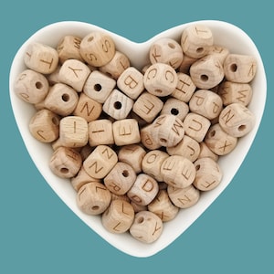 10mm Wooden Beech Alphabet Beads, Natural Wood Letter Beads, Wooden Letter Beads ,Wood Alphabet Beads,Bulk Wood Beads Wholesale,DIY Jewelry