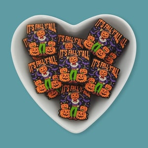 Pumpkin Cowboy Silicone Focal Bead,Fall Season Bead,Halloween For Jewelry Making Jewelery Beads Charms 