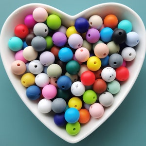 12mm Round Silicone Bead,Bulk Silicone Bead,Silicone Bead Wholesale