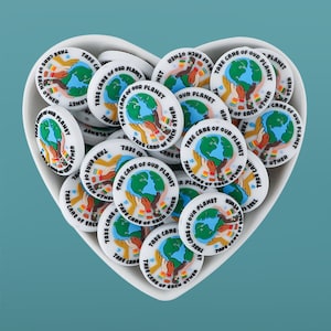 Planet Earth Silicone Focal Beads: DIY Jewelry Making