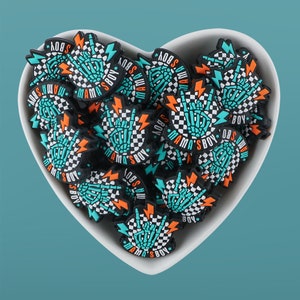 Mama&#39;s Boy Silicone Focal Beads,DIY Craft Supplies