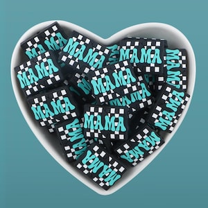 Mama Silikon Fokal Perlen, Mama Silikonperlen Schüttgut, Silikon Fokalperlen für Perlenstifte Bling Geschenke