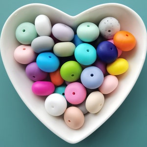 19mm Abacus Silicone Bead,Bulk Silicone Bead,Silicone Bead
