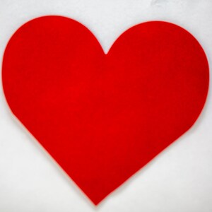 Airlaid Fabric Textured Heart Napkin