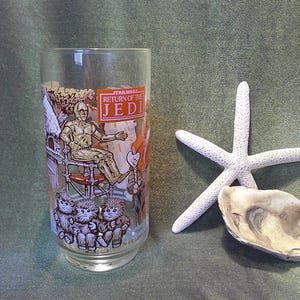 Star Wars Return of the Jedi Burger King Coke tumbler drinking glass