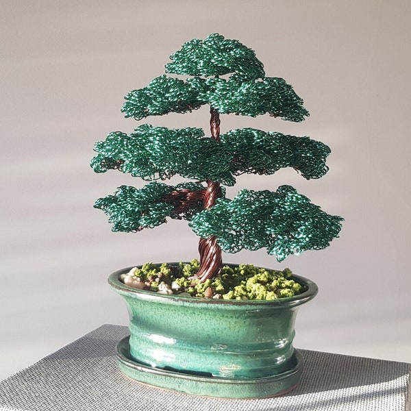Wire Bonsai Etsy