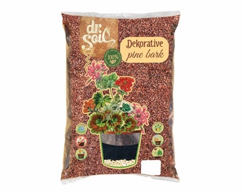 Casca de Pinheiro Decorativa Orgânica Premium, Dr. Soil 5L