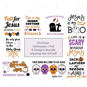 Christian Halloween SVG bundle, Christian fall svg bundle, svg for christian halloween shirt, svg for christian fall shirt, christian svg