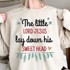 Kleiner Herr Jesus Laeg sein Süsses Haupt | Weihnachtshymne svg | Jesus svg | Weihnachtslied svg | Weihnachtsmusik svg | Weihnachten svg, svg
