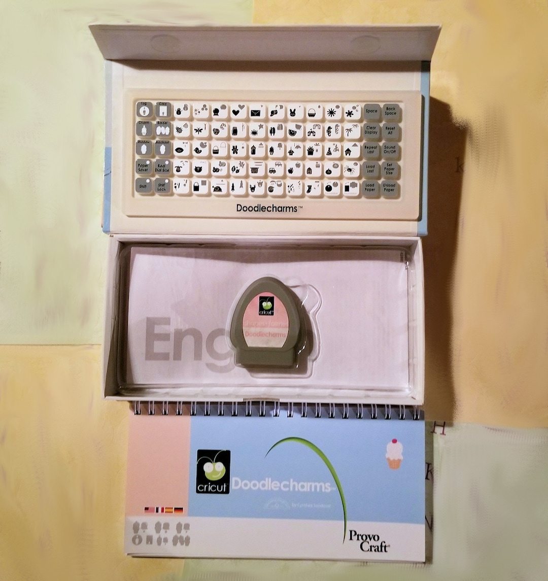 Doodlecharms Cartridge Cricut Shapes Font 290021 Etsy