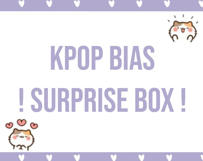 Kpop bias/idol box | Kpop | Boxes