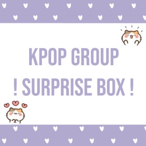 Kpop group box | Kpop | Boxes