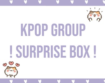 Cuadro de grupo Kpop | k-pop | Cajas