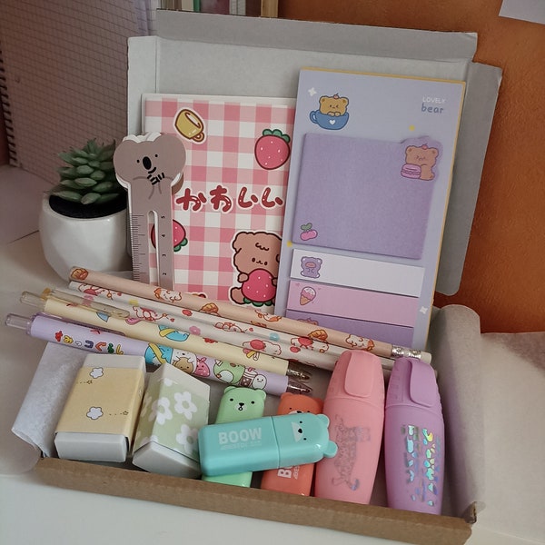 Stationery Cute Supplies Box | Other