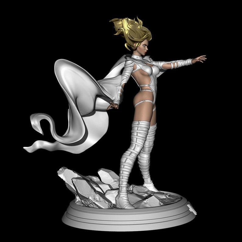 emma frost phoenix five statue