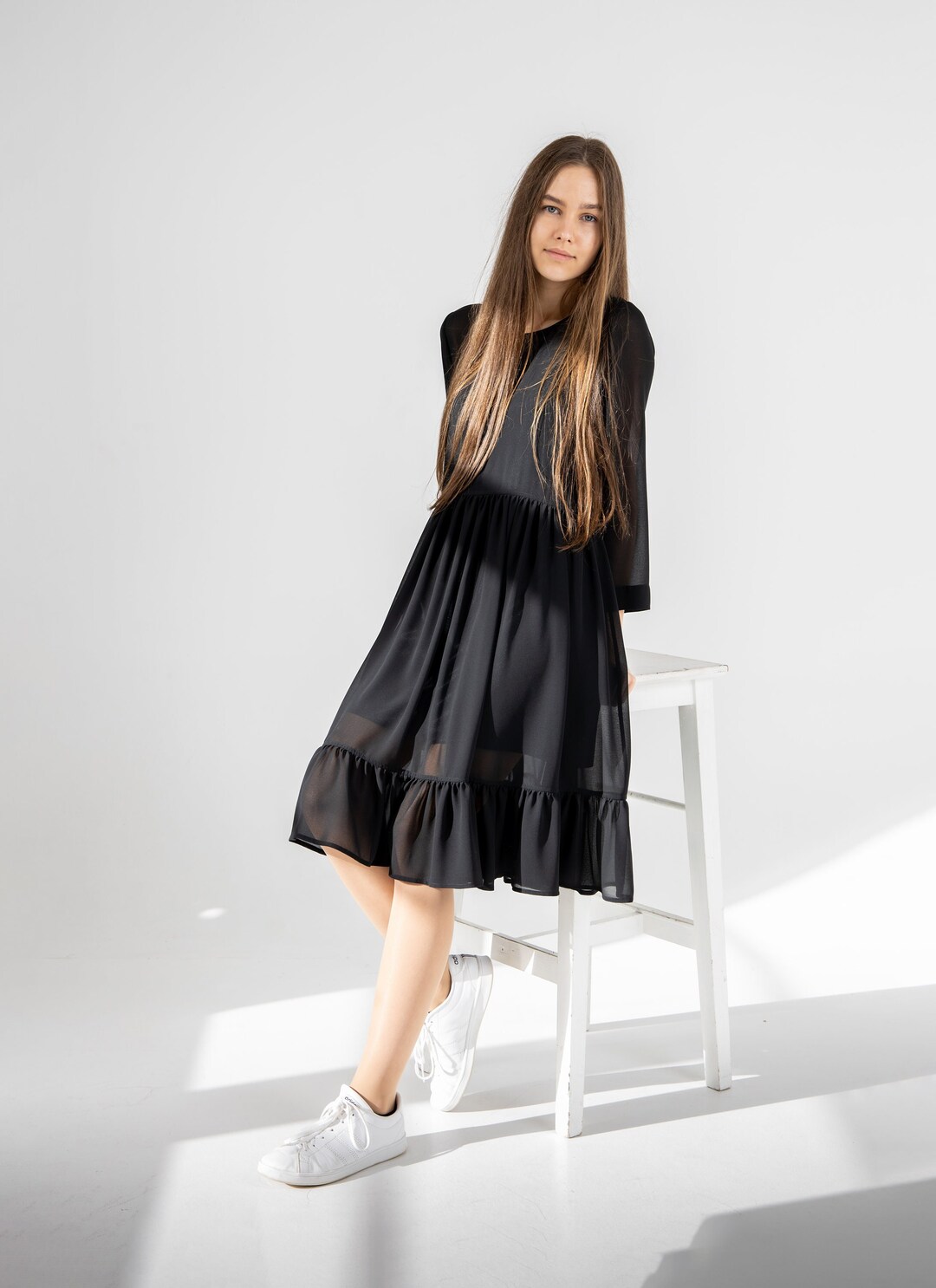 dresses summer casual PRETTYGARDEN Women's Summer Casual Dresses Spring Sleeveless V Neck Mi main image 1