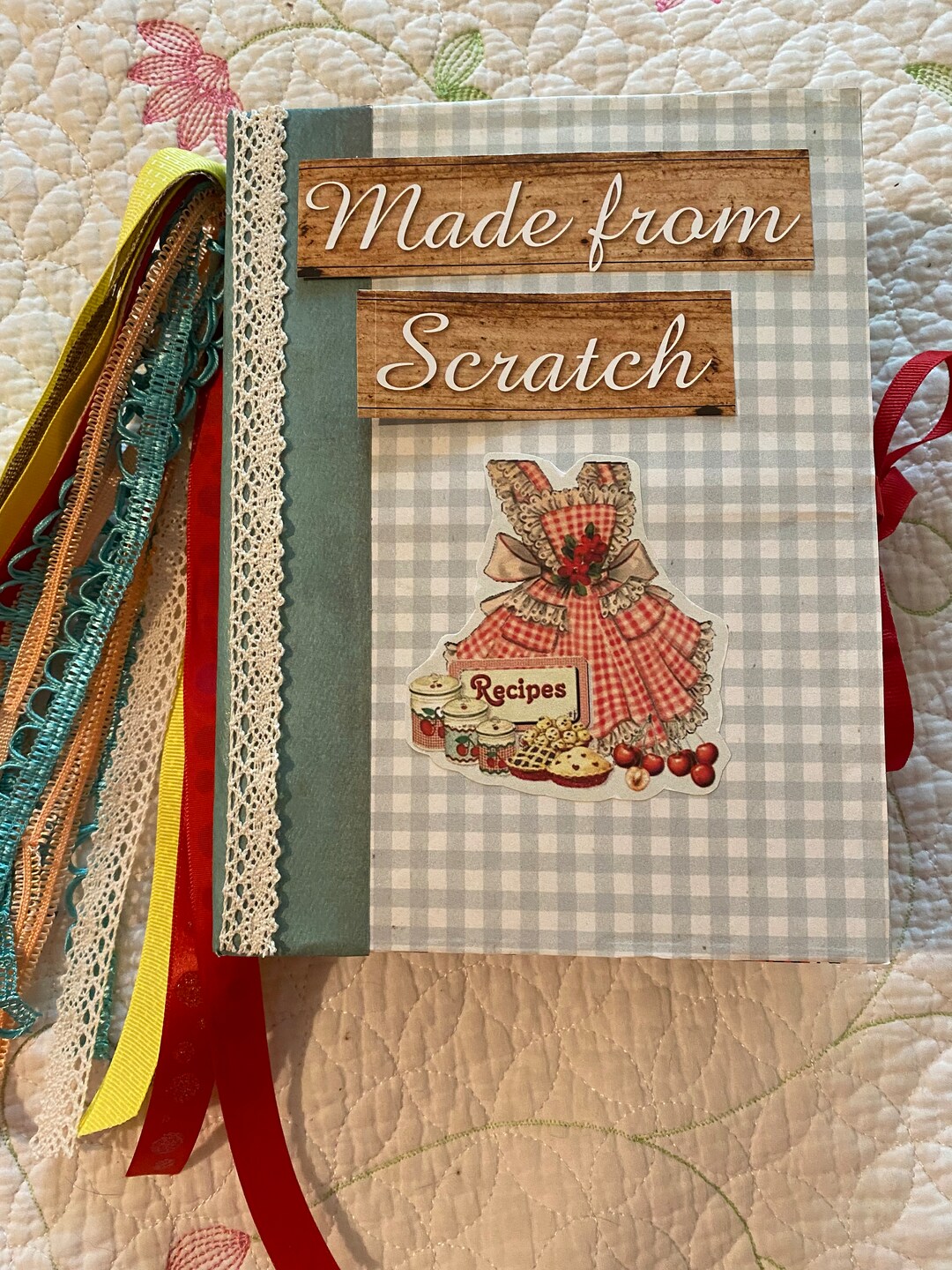 Cookbook Junk Journal Etsy