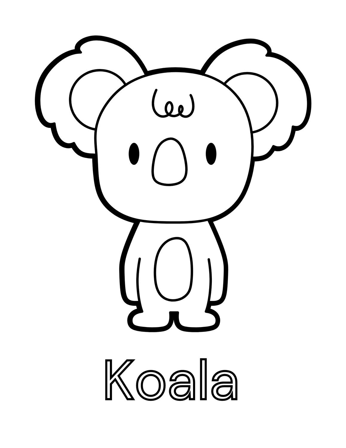 Toddler Coloring Pages: Baby Animals | Kids Coloring Book With 36