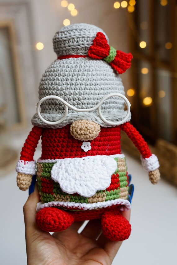 Christmas Tree, Santa Claus Christmas Crochet Kit for Home Office