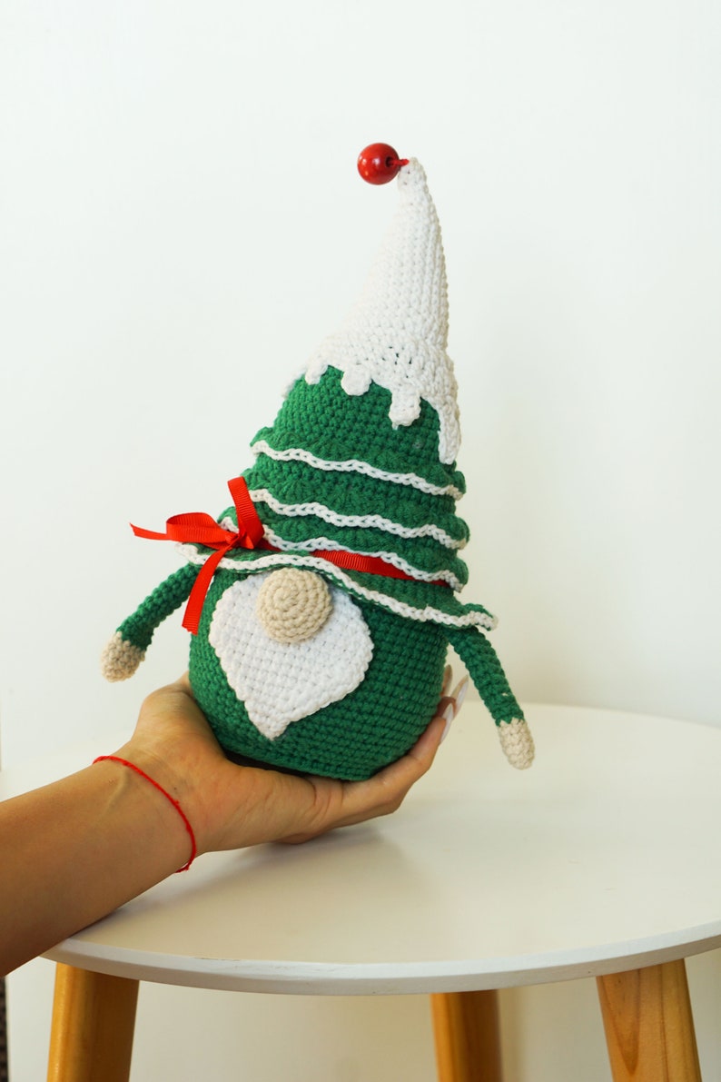 Crochet Patterns Christmas Tree Gnome Gnome Amigurumi Etsy UK
