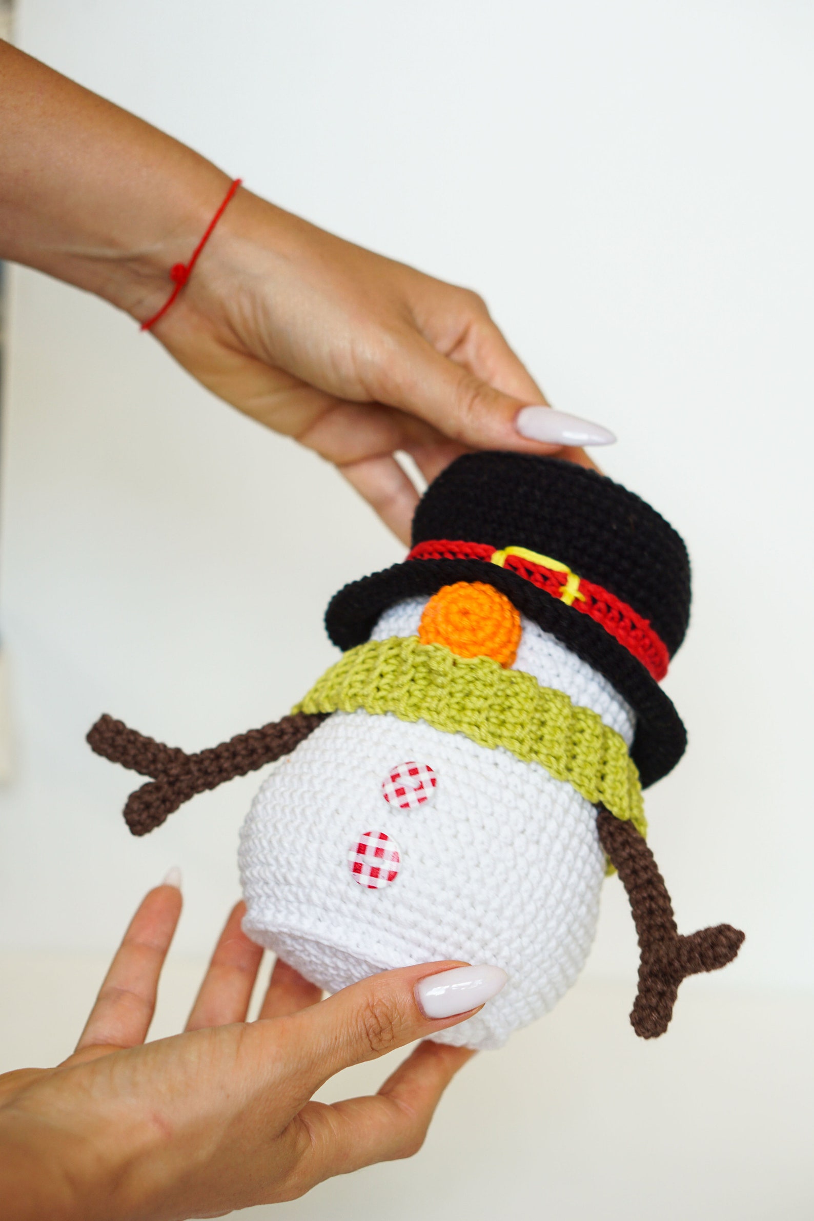 Crochet Patterns Snowman Gnome Christmas Gnone Gnome Etsy