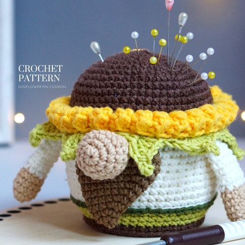 Crochet Patterns SET Flower Gnomes Floral Gnome Sunflower - Etsy