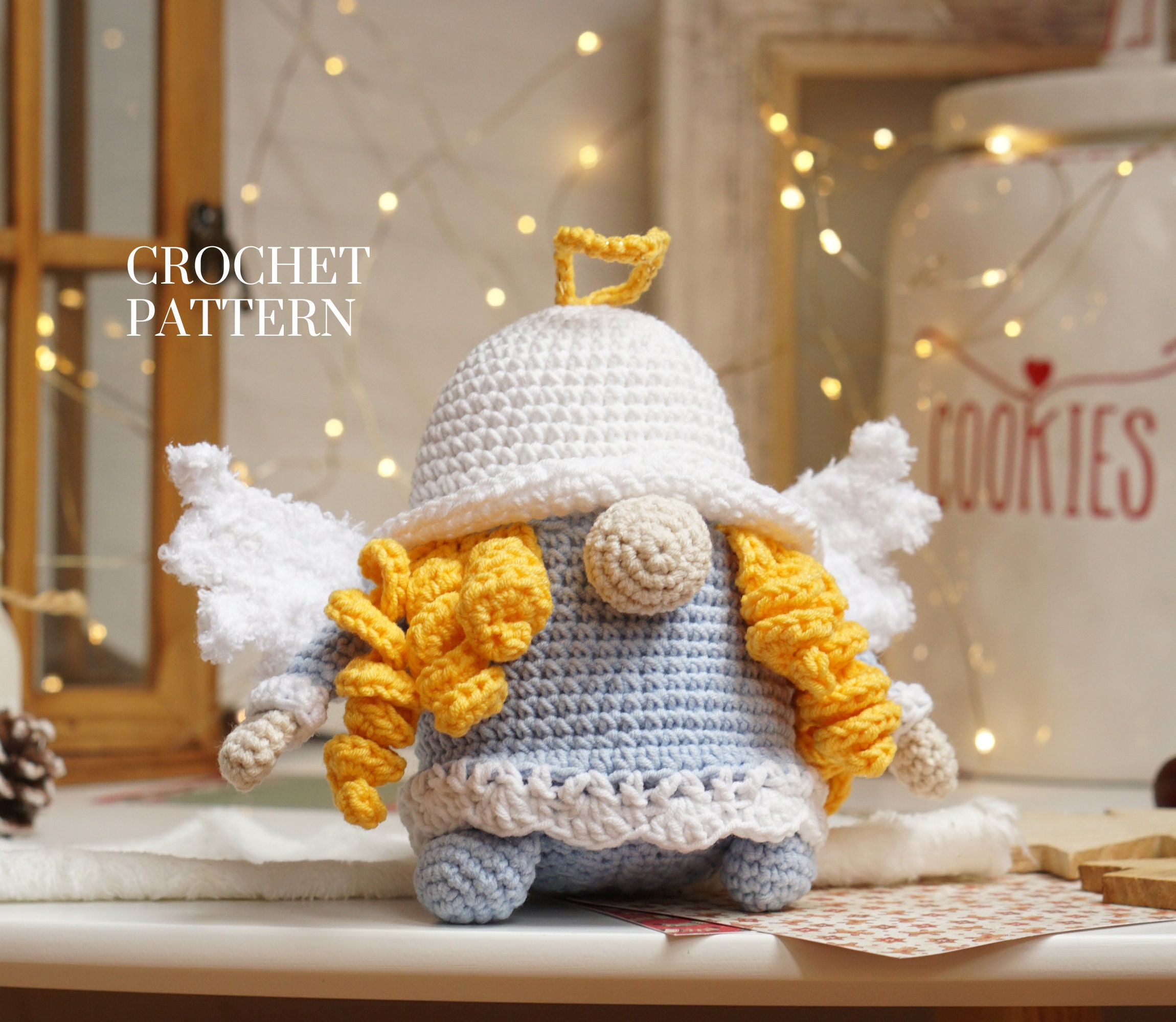 39 Christmas Gnome Crochet Patterns for Cozy Holiday Decorating 4 Crochet patterns Lady Angel gnome