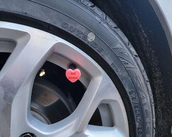 3D Valentine's Valve Stem Caps