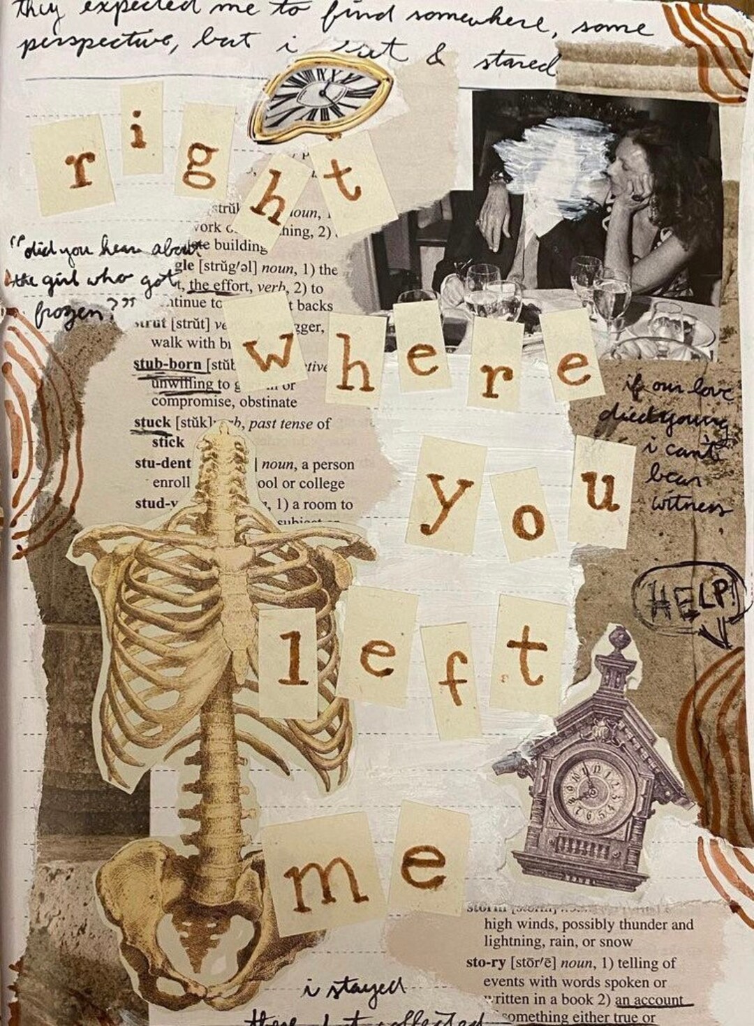 Right Where You Left Me Taylor Swift Print Etsy